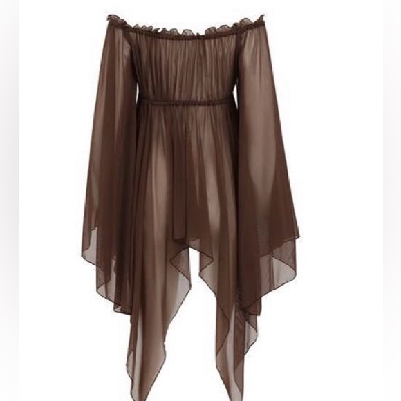 Laina Rauma fairy dress brown mesh - Dress only, pants not included - Picture 3 of 3